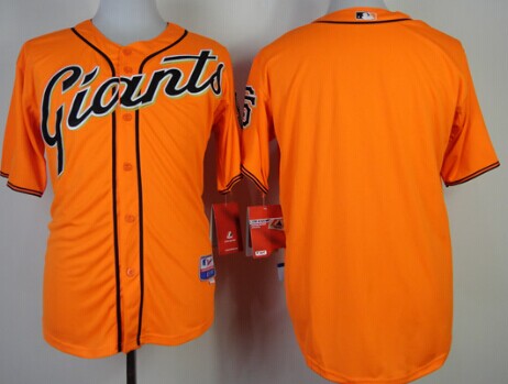 San Francisco Giants Blank Orange Jersey