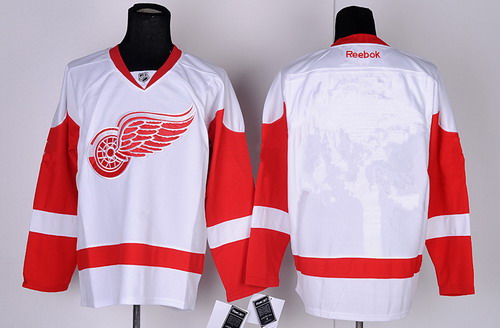 Detroit Red Wings Blank White Jersey