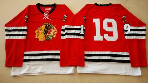 Chicago Blackhawks #19 Jonathan Toews 1960-61 Red Vintage Jersey