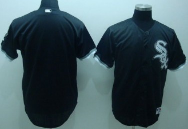 Chicago White Sox Blank Black Jersey 