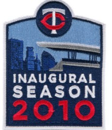 Minnesota Twins 2010 Stadium Inaugural Season Patch