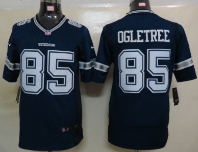 Nike Dallas Cowboys #85 Kevin Ogletree Blue Limited Jersey 