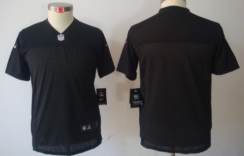 Nike Oakland Raiders Blank Black Limited Kids Jersey