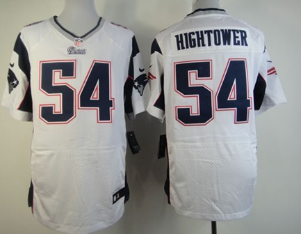 Nike New England Patriots #54 Donta Hightower White Elite Jersey 