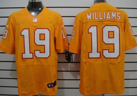 Nike Tampa Bay Buccaneers #19 Mike Williams Orange Elite Jersey 