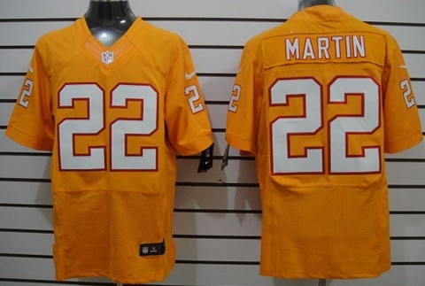 Nike Tampa Bay Buccaneers #22 Doug Martin Orange Elite Jersey 