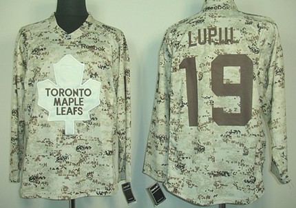 Toronto Maple Leafs #19 Joffrey Lupul White Camo Jersey