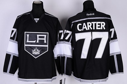 Los Angeles Kings #77 Jeff Carter Black Jersey 