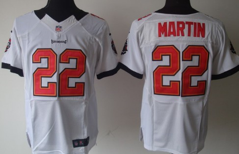 Nike Tampa Bay Buccaneers #22 Doug Martin White Elite Jersey 