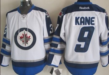 Winnipeg Jets #9 Evander Kane White Kids Jersey