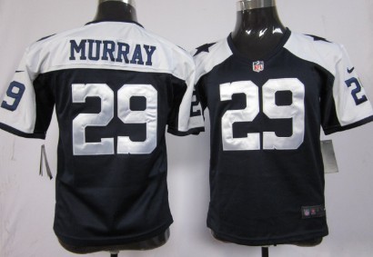 Nike Dallas Cowboys #29 DeMarco Murray Blue Thanksgiving Game Kids Jersey 