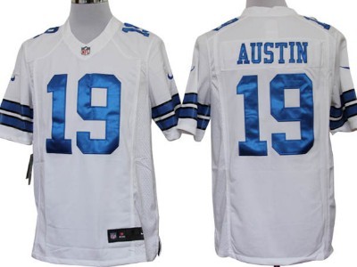 Nike Dallas Cowboys #19 Miles Austin White Limited Jersey 