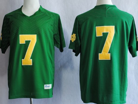 Notre Dame Fighting Irish #7 Stephon Tuitt 2013 Green Jersey