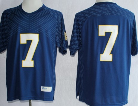 Notre Dame Fighting Irish #7 Stephon Tuitt 2013 Navy Blue Jersey