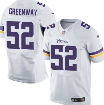 Nike Minnesota Vikings #52 Chad Greenway 2013 White Elite Jersey 