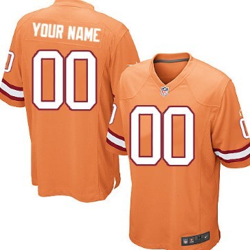 Kids' Nike Tampa Bay Buccaneers Customized Orange Limited Jersey 