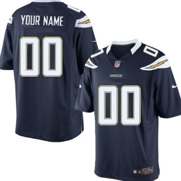 Men's Nike San Diego Chargers Customized Navy Blue Limited Jersey