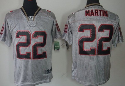 Nike Tampa Bay Buccaneers #22 Doug Martin Lights Out Gray Elite Jersey 