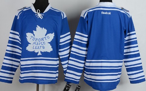 Toronto Maple Leafs Blank 2014 Winter Classic Blue Jersey 