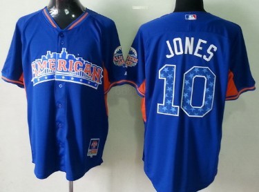 Baltimore Orioles #10 Adam Jones 2013 All-Star Blue Jersey 