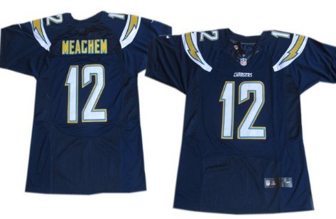 Nike San Diego Chargers #12 Robert Meachem 2013 Navy Blue Elite Jersey 