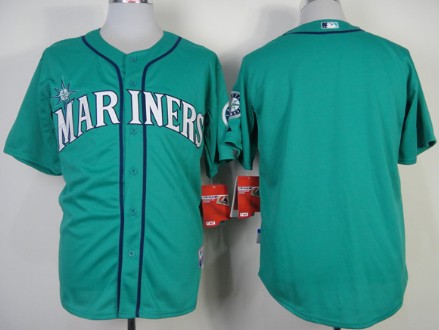 Seattle Mariners Blank Green Jersey 