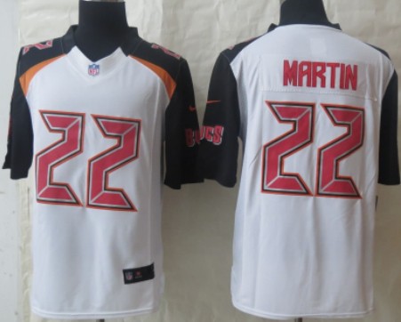 Nike Tampa Bay Buccaneers #22 Doug Martin 2014 White Limited Jersey 