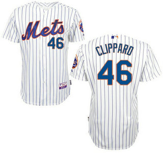 New York Mets #46 Tyler Clippard Home Authentic Cool Base Jersey