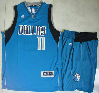 Dallas Mavericks #11 Monta Ellis Revolution 30 Swingman 2014 New Light Blue Jersey Short Suits