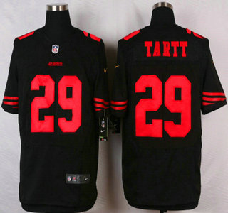 San Francisco 49ers #29 Jaquiski Tartt 2015 Nike Black Elite Jersey