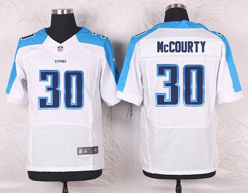 Men's Tennessee Titans #30 Jason McCourty White Road NFL Nike Elite Jersey