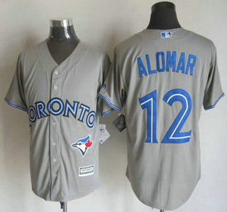 Men's Toronto Blue Jays #12 Roberto Alomar White Retired Player 2015 MLB Cool Base Jersey