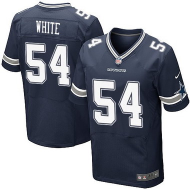 Men's Dallas Cowboys #54 Randy White Navy Blue Retired Player NFL Nike Elite Jersey