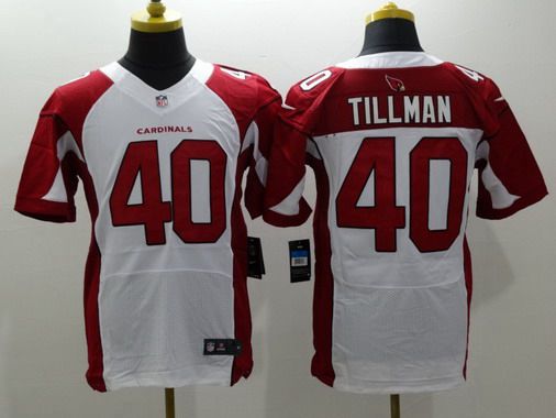 Men's Arizona Cardinals #40 Pat Tillman White Retired Player NFL Nike Elite Jersey