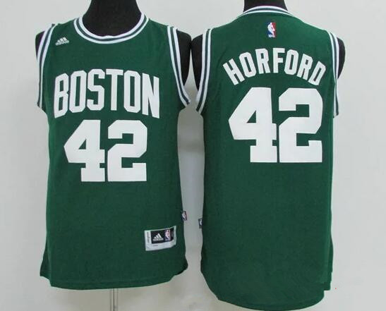 Men's Boston Celtics #42 Al Horford Green Revolution 30 Swingman Stitched Basketball Jersey