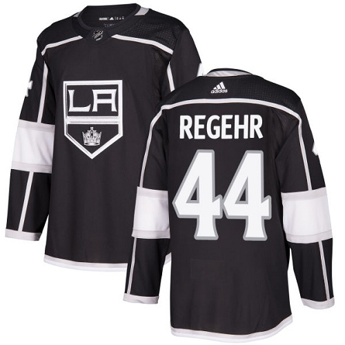 Adidas Kings #44 Robyn Regehr Black Home Authentic Stitched NHL Jersey