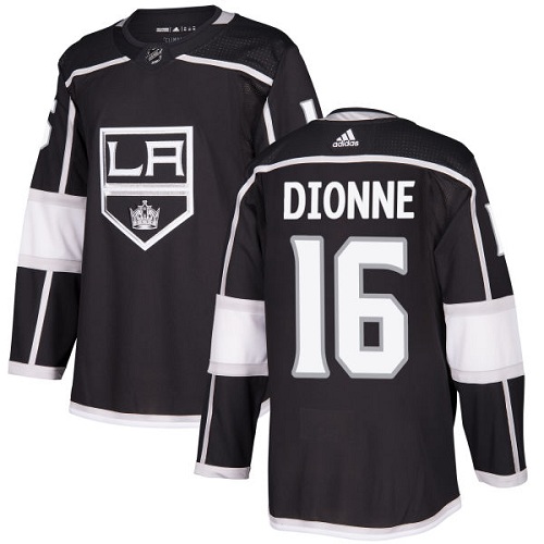 Adidas Kings #16 Marcel Dionne Black Home Authentic Stitched NHL Jersey