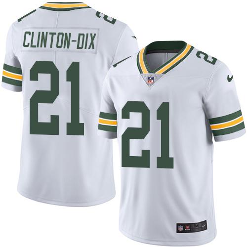 Nike Green Bay Packers #21 Ha Ha Clinton-Dix White Men's Stitched NFL Vapor Untouchable Limited Jersey