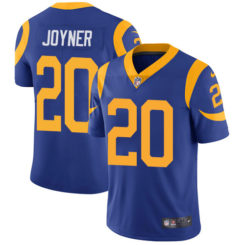 Nike Los Angeles Rams #20 Lamarcus Joyner Royal Blue Alternate Men's Stitched NFL Vapor Untouchable Limited Jersey