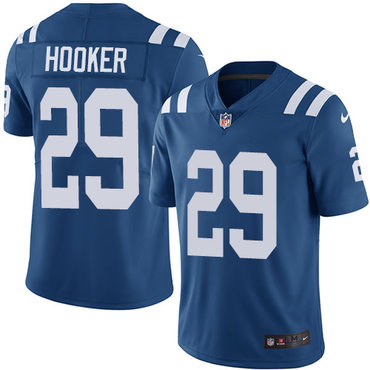 Nike Indianapolis Colts #29 Malik Hooker Royal Blue Team Color Men's Stitched NFL Vapor Untouchable Limited Jersey