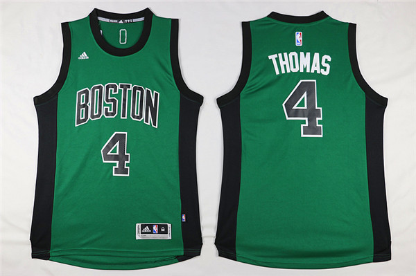 Boston Celtics 4 Isaiah Thomas Green Swingman Jersey