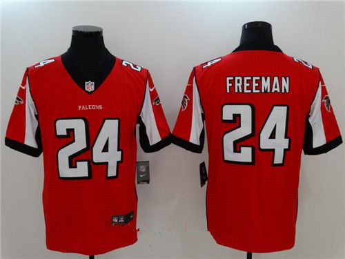 Men's Atlanta Falcons #24 Devonta Freeman Red 2017 Vapor Untouchable Stitched NFL Nike Limited Jersey