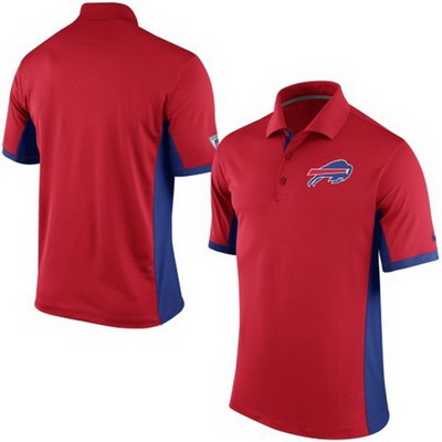 Men's Buffalo Bills Nike Red Team Issue Performance Polo