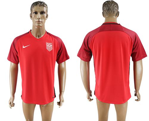 USA Blank Away Soccer Country Jersey