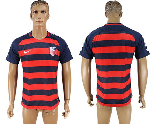 USA Blank Away Soccer Country Jersey