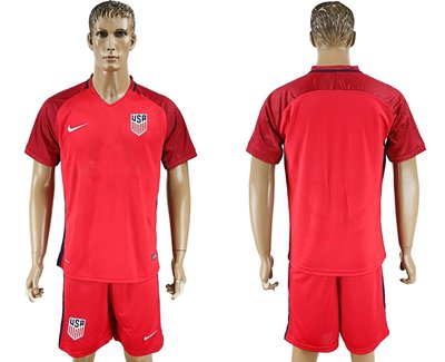 USA Blank Home Soccer Country Jersey