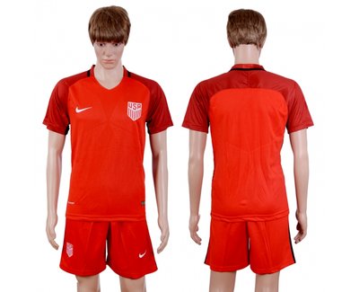 USA Blank Away Soccer Country Jersey