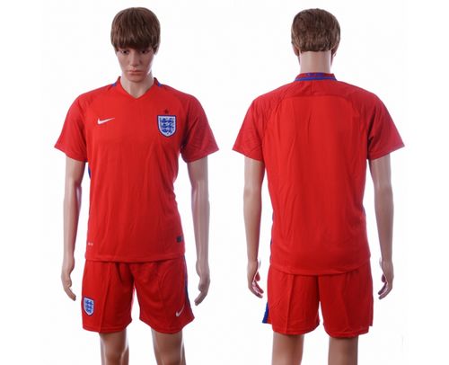 England Blank Away Soccer Country Jersey