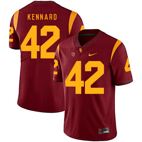 USC Trojans 42 Devon Kennard Red College Football Jersey