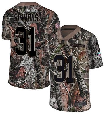 Nike Broncos #31 Justin Simmons Camo Men's Stitched NFL Limited Rush Realtree Jersey